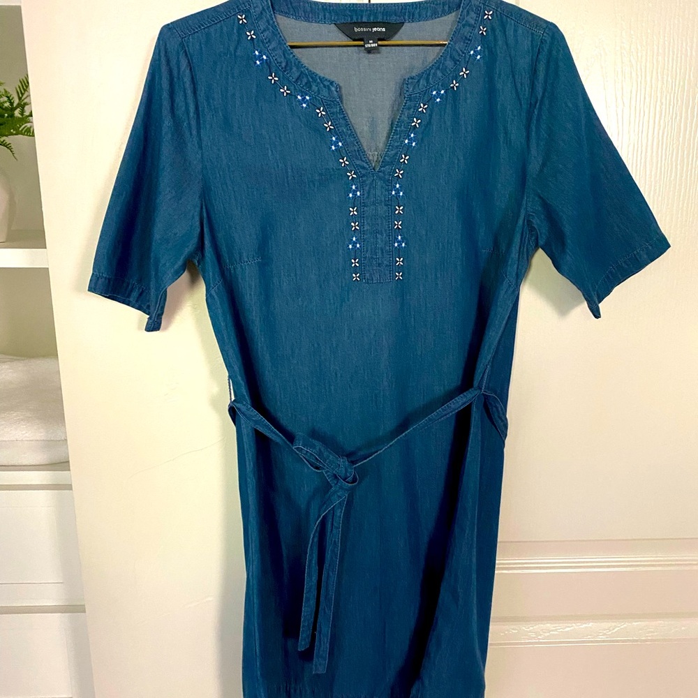 Bossini jeans dress, never worn